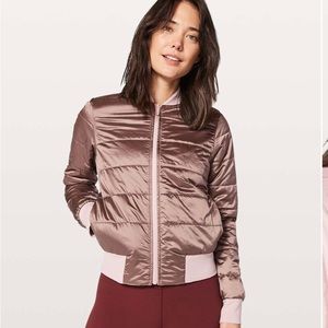 Lululemon Non-Stop Bomber *Reversible Size 10